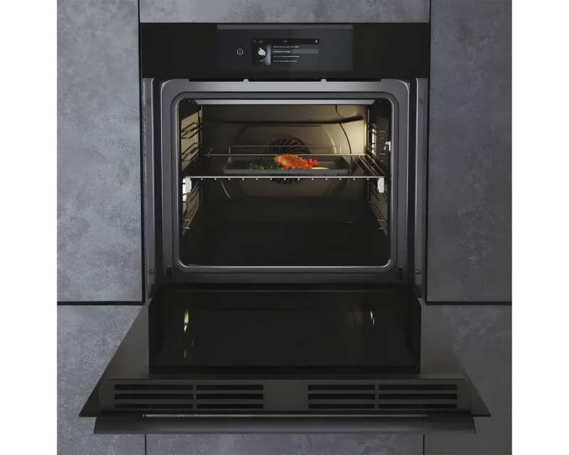 Haier HWO60SM6T5BH - Black Built-in Single Oven - 70 Litres - A+ Energy