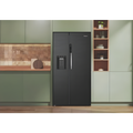 Hotpoint HPG2 9643IB XR4UK - Black Steel American Fridge Freezer - Dual No Frost - E Energy