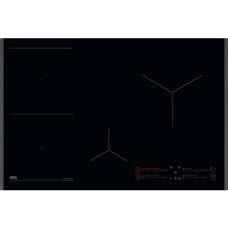 AEG TI84IB10FB - Black 78cm Induction Hob - 4 Zones