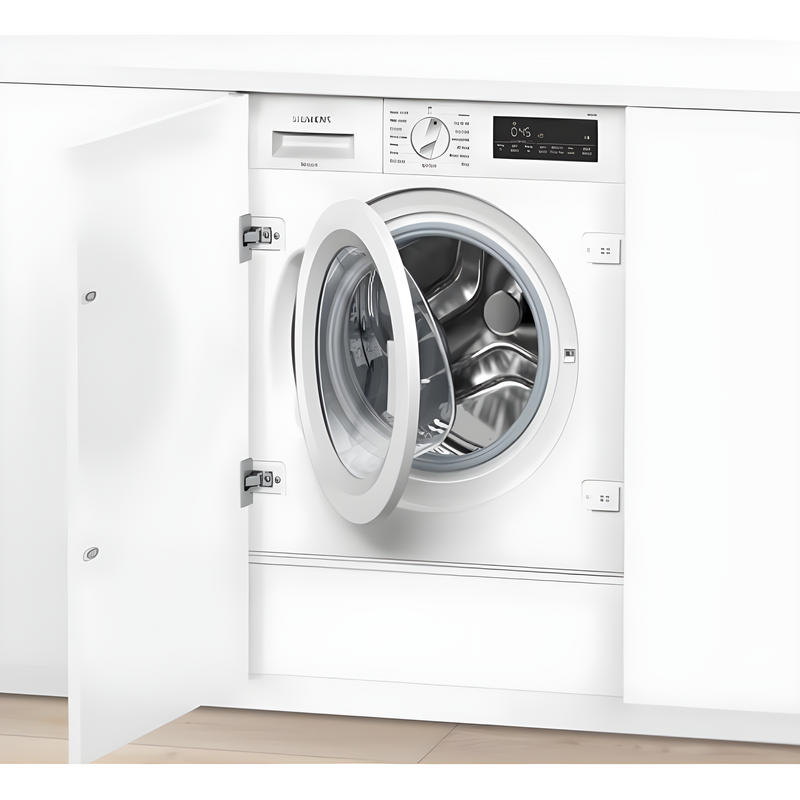 Siemens WI14W502GB - White Integrated 8KG Washing Machine - 1400 RPM - C energy