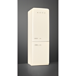 Smeg FAB32RCR6UK - Cream 60/40 Retro Fridge Freezer - 331L Total Capacity - C Energy Rating