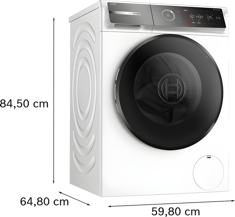 Bosch WGB256A2GB - White 10KG Washing Machine - 1400 RPM - A Energy