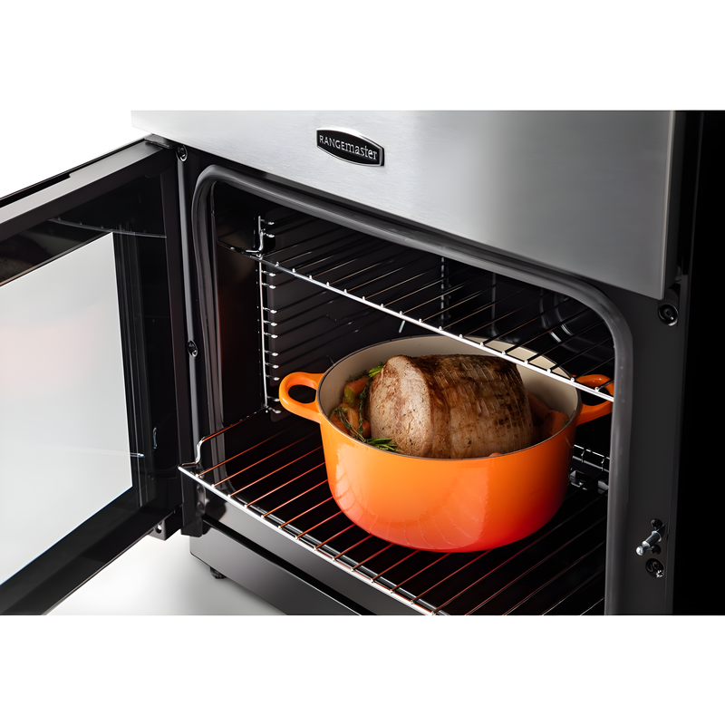 Rangemaster PROPL60DFFSS/C - Stainless Steel Dual Fuel Cooker - Double Oven - A Rated