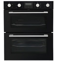 Belling BI703MFC BLK 444441630 - Black Built under Electric Double Oven - Catalytic cleaning - A/A energy