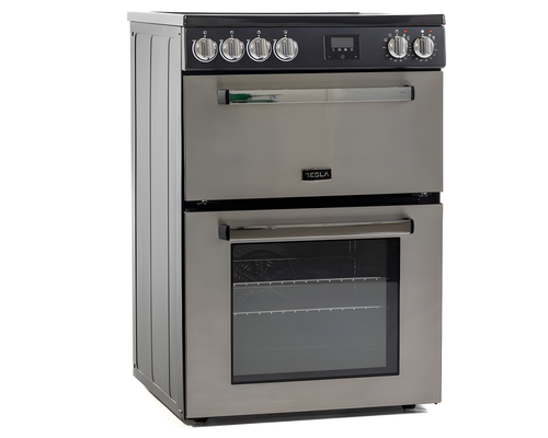 Tesla TMRC60SS - Stainless Steel 60cm Range Cooker - Ceramic Hob - A+ Energy