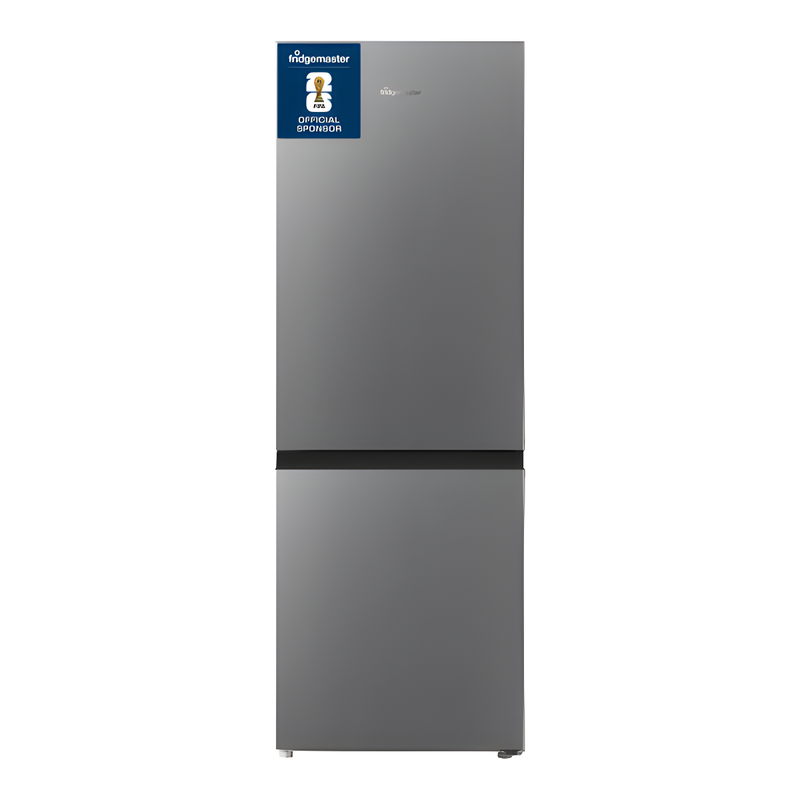 Fridgemaster MC50165ES - Silver Fridge Freezer - 175L - E Energy Rating