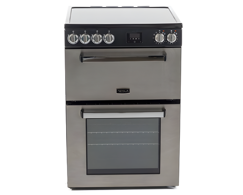 Tesla TMRC60SS - Stainless Steel 60cm Range Cooker - Ceramic Hob - A+ Energy