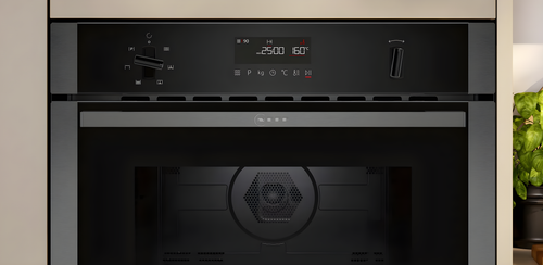 Neff C1AMG84G1B - Graphite-Grey Built-in Microwave - 44L Capacity