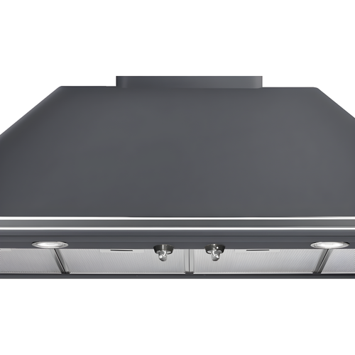 Smeg KT110GRE Victoria - Grey 110cm Chimney Extractor - 554m³/h - A Rated