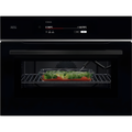 AEG TK9NK821B - Black Single Oven with Microwave - 44L