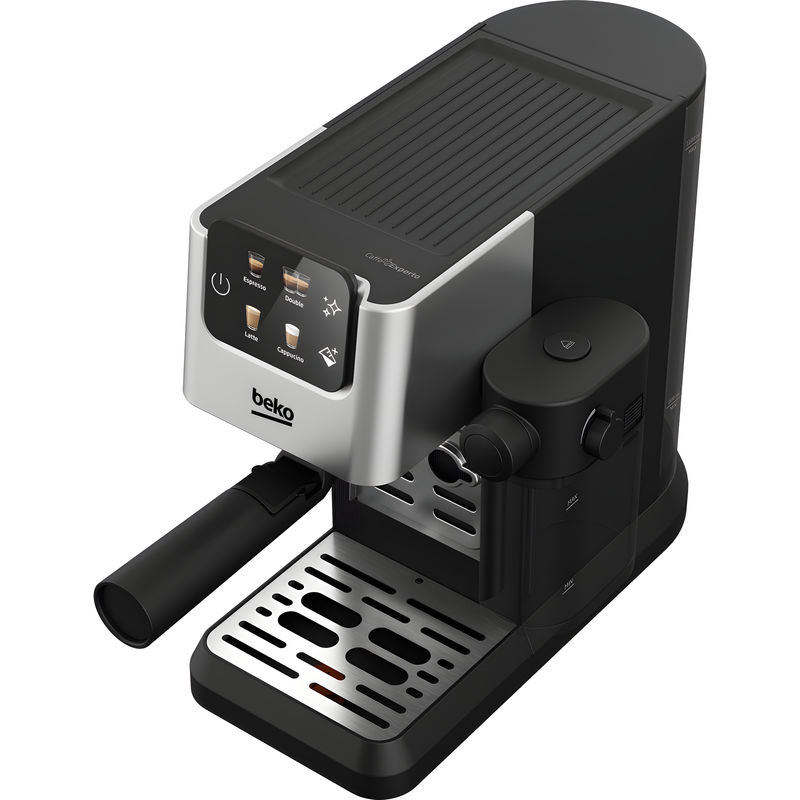 Beko CEP5304X - Stainless Steel Coffee Machine - Integrated Milk Jug - 15 Bar