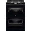AEG CGX6130ACB - Black Gas Double Cooker - 83L - A Energy Rating