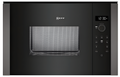 Neff HLAWD23G0B - Grey Built in Electric Microwave - Hydrolytic cleaning