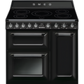 Smeg TR93IBL2 - Black 5 Zone Electric Cooker - Steam Assisted cleaning - A energy