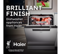 Haier XF4A4M4PA - Graphite Freestanding Dishwasher - 14 Place Settings - A Energy