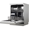 Indesit IN2FE13CNO7SUK - Silver Freestanding Dishwasher - 13 Place Settings - E Energy