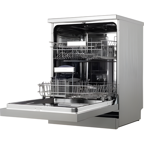 Indesit IN2FE13CNO7SUK - Silver Freestanding Dishwasher - 13 Place Settings - E Energy