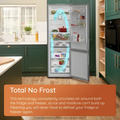 Hotpoint HPKF 3243 XR5UK - Black Steel Fridge Freezer - Total No Frost 50/50 - D Energy