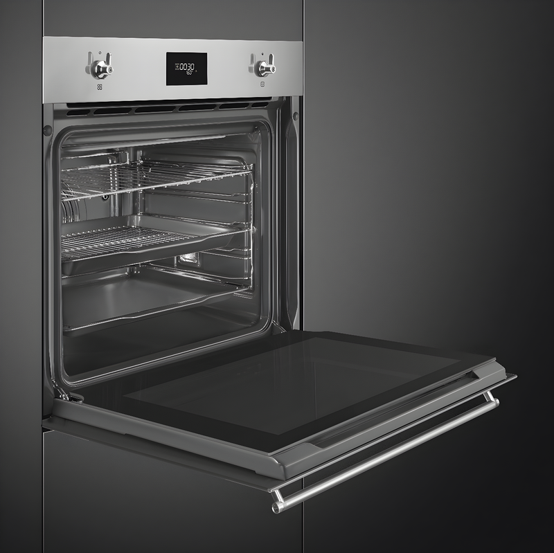 SMEG SO6302TX - Stainless Steel Single Oven - 68 Litres - A+ Energy