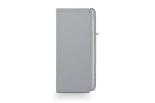 Smeg FAB28RSV6 - Grey 50's Style Freestanding Fridge - 270L Capacity - C Energy Rating