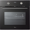 Midea MBO65M90D2-BK - Black Built-in Single Oven - 70 Litres - A+ Energy