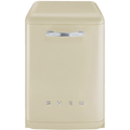 Smeg DFFABCR - Cream Dishwasher - 13 Place Settings - B Energy Rated