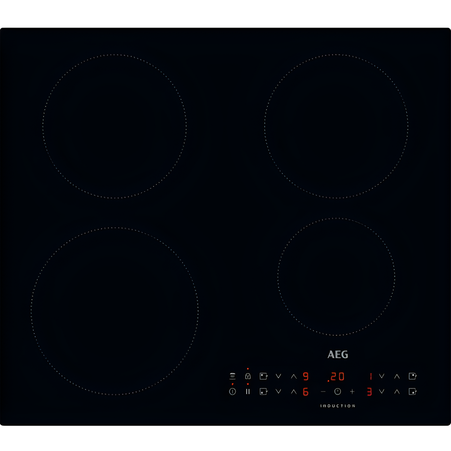AEG IKX64301CB - Black 4 Zone Induction Hob