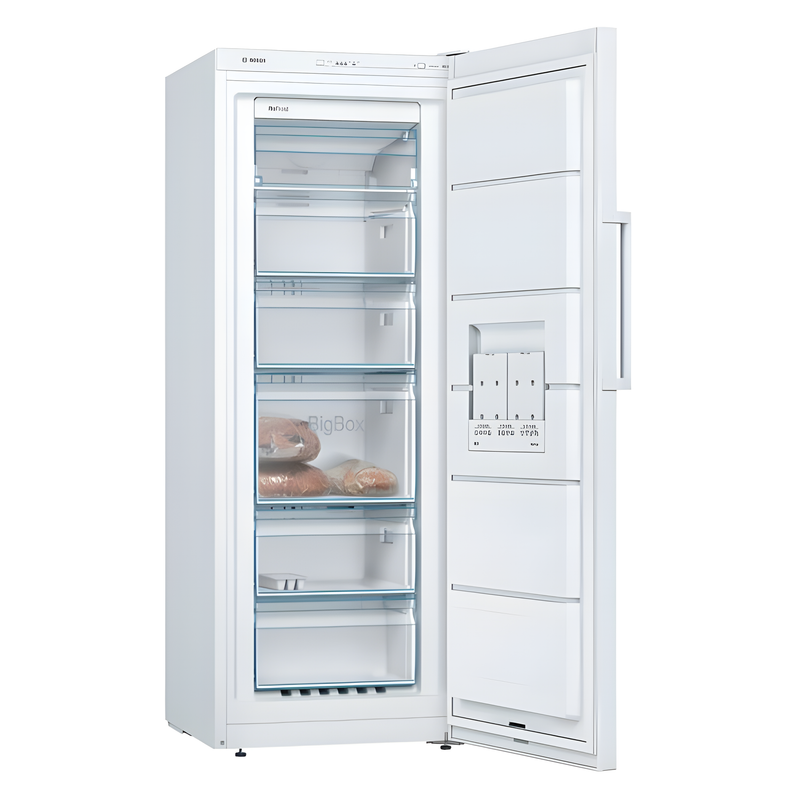 Bosch GSN33VWEPG - White Freestanding Frost Free Freezer - E energy