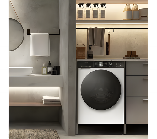 Hisense WD5S1045BW - White 10.5KG Washer Dryer - 1400 RPM - D Energy Rating