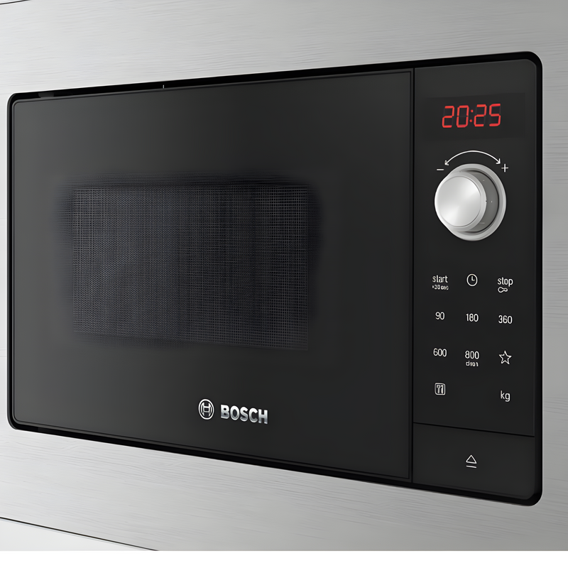 Bosch BFL523MS3B - Stainless steel Built in Electric Microwave