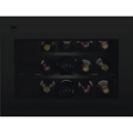 AEG NKW8P21KAT - Black Integrated Wine Cooler - 15 Bottles - F Rated