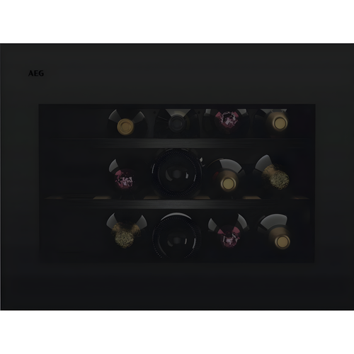 AEG NKW8P21KAT - Black Integrated Wine Cooler - 15 Bottles - F Rated