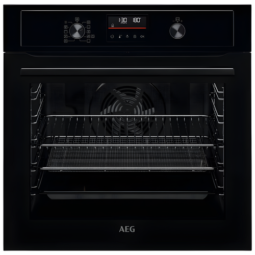AEG BPX535A61B - Black Built in Electric Single Oven - Pyrolytic cleaning - A+ energy