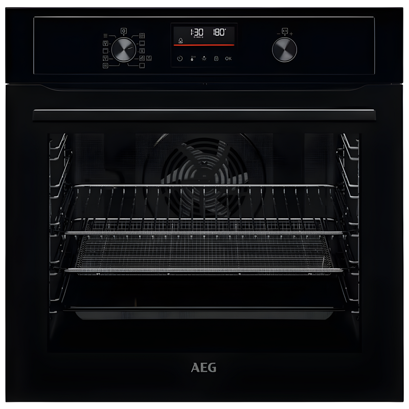 AEG BPX535A61B - Black Built in Electric Single Oven - Pyrolytic cleaning - A+ energy