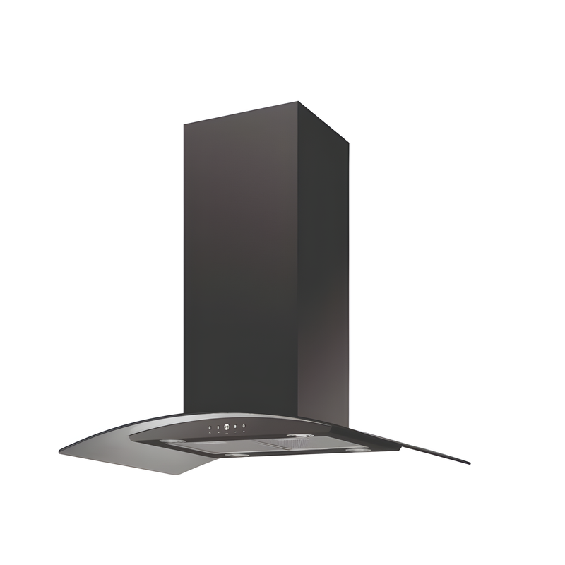 Cata ISLA90BK - Black 90cm Island Extractor - 640m³/hr - D Energy