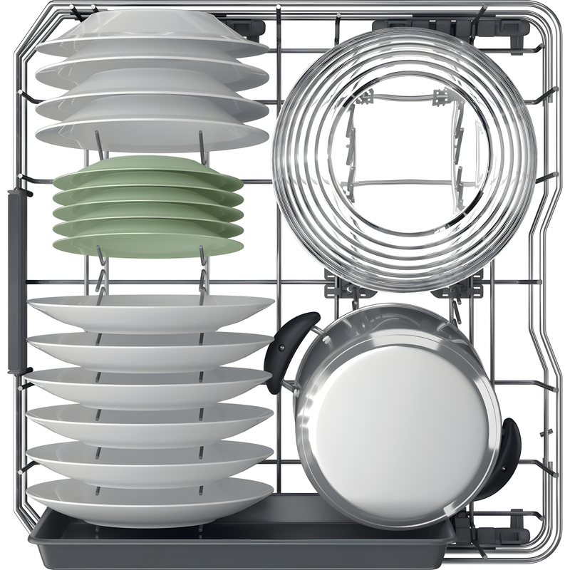 Hotpoint H7IC16M6 UK - Black 16 Place Settings Dishwasher - Integrated - C Energy Rated