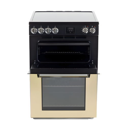 Tesla TMRC60C - Black 60cm Range Cooker - Ceramic Hob - A+ Energy