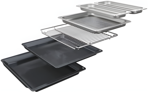 Bosch HSG7584B1 - Black Built in Electric Single Oven - A+ energy