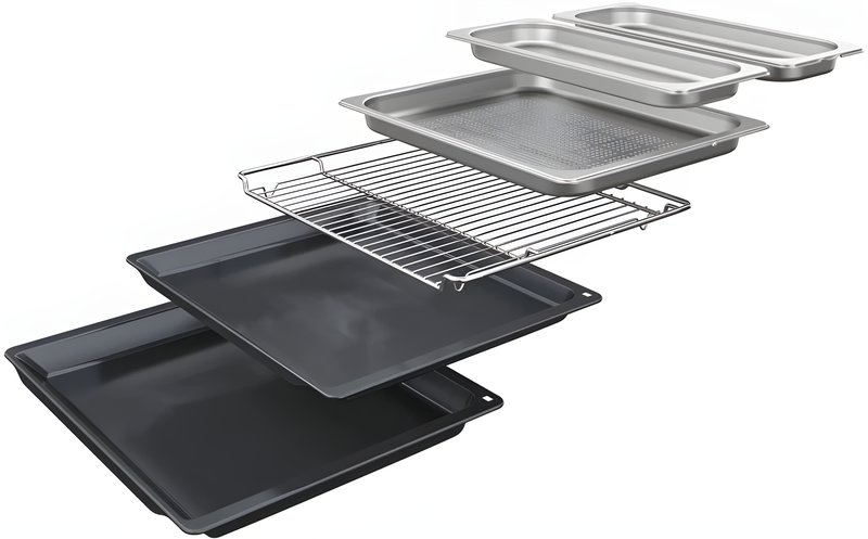 Bosch HSG7584B1 - Black Built in Electric Single Oven - A+ energy