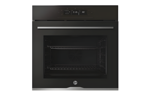 Hoover HO6 S5G3HTB - Black & Stainless Steel Single Oven - 78L - A++ Energy