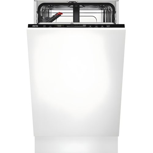 AEG FSB73427Z - Black Slimline Dishwasher - 9 Place Settings - D Energy Rating