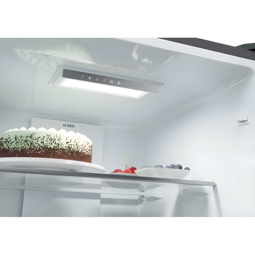 Haier HTR3518ENMTK - Black Fridge Freezer - 303L Total No Frost