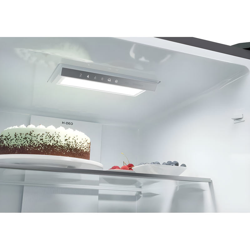 Haier HTR3518ENMTK - Black Fridge Freezer - 303L Total No Frost