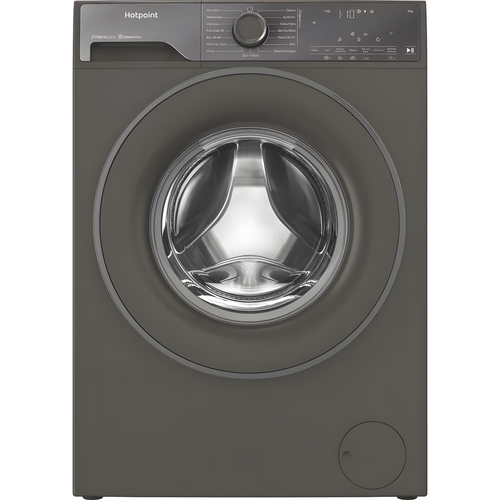 Hotpoint HB93WGCAREUK - Grey 9KG Washing Machine - 1400 RPM - A energy