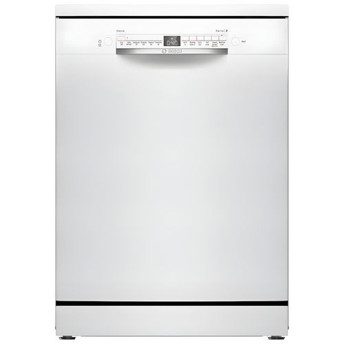 Bosch SMS2HVW67G - White Freestanding Dishwasher - D energy