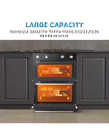 Midea MBOD50M3AD0-SS - Stainless Steel Built-Under Double Oven - 92L - A Rated