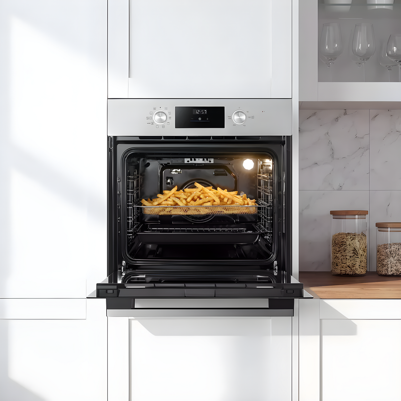 Midea MBO65M90D2C-SS - Stainless Steel Built-In Single Oven - 71L - A+ Energy
