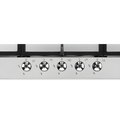 Smeg PX375 - Stainless steel 5 Zone Gas Hob