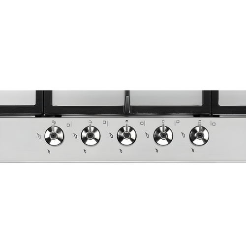 Smeg PX375 - Stainless steel 5 Zone Gas Hob