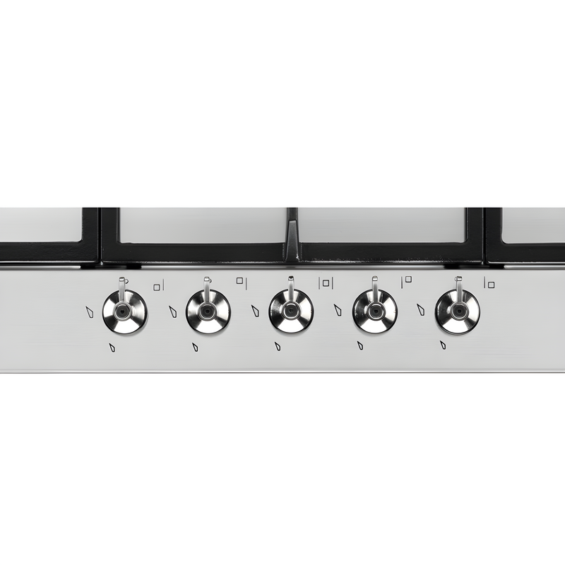 Smeg PX375 - Stainless steel 5 Zone Gas Hob